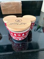 Disney kerst mickey mouse geurkaars, Ophalen of Verzenden, Mickey Mouse, Zo goed als nieuw, Beeldje of Figuurtje
