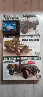 1/35 3X Dodge WC met update., Hobby en Vrije tijd, Ophalen of Verzenden, Nieuw, 1:32 tot 1:50, Overige merken