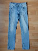 Lichtblauwe spijkerbroek maat 158 voor een smal meisje, Kinderen en Baby's, Kinderkleding | Maat 158, Gebruikt, C&A, Meisje, Ophalen