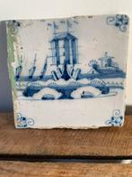Delfts blauw tegeltje | 18e eeuw, Antiek en Kunst, Ophalen of Verzenden