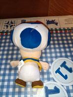 Toad knuffel blauw 25 cm groot, Ophalen of Verzenden