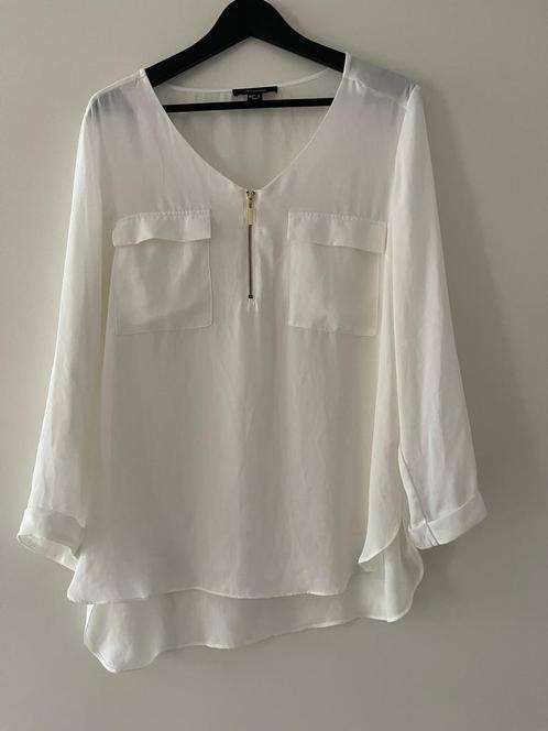 Blouse Atmosphere maat 44, Kleding | Dames, Blouses en Tunieken, Zo goed als nieuw, Maat 42/44 (L), Wit, Ophalen of Verzenden