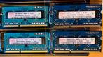 Hynix 4x2GB DDR3 SODIMM Geheugen - origineel uit Macbook Pro, DDR3, Ophalen of Verzenden, Zo goed als nieuw, 2 GB