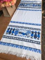 Tafel loper blauw wit KRETA ( nieuw ), Huis en Inrichting, Tafelkleden, Ophalen of Verzenden, Nieuw, Rechthoek, Binnen