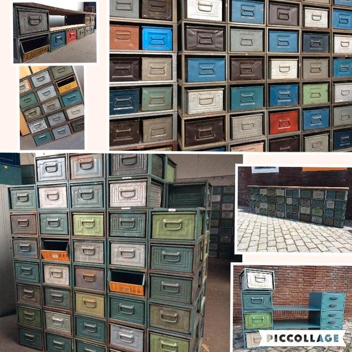 Modulaire KASTEN Dressoir Meubel Ladekast zelf bouwen, SALE, Huis en Inrichting, Kasten | Ladekasten, Gebruikt, 100 tot 150 cm