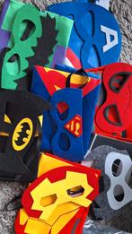 Avengers masks en capes - set van 7., Jongen of Meisje, Zo goed als nieuw, Ophalen