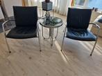 Vintage stoelen van het Merk KEBE., Ophalen, Zwart, Twee