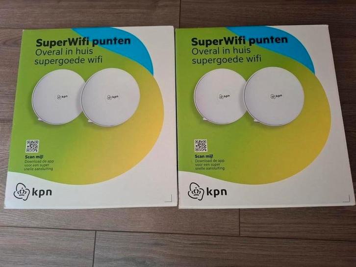 KPN SuperWifi punten (versterker), Computers en Software, WiFi-versterkers, Nieuw, Ophalen of Verzenden