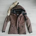 Canada goose jas origineel bruin xxs montebello, Kleding | Dames, Jassen | Winter, Bruin, Canada Goose, Ophalen of Verzenden, Zo goed als nieuw