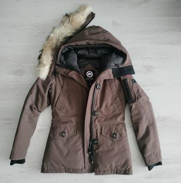 Canada goose jas origineel bruin xxs montebello beschikbaar voor biedingen