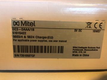 ➡️NIEUW Mitel DC3 Dect Charger 5603 5604 5613 5614 5624 5634 beschikbaar voor biedingen