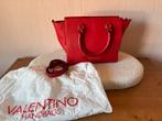 Valentino Handtas Rood Inclusief Toebehoren, Ophalen of Verzenden, Zo goed als nieuw, Rood, Handtas