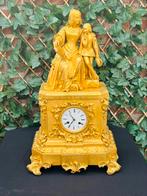 Grote bronzen klok, Antiek en Kunst, Antiek | Klokken, Ophalen of Verzenden