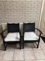 Gratis 2 retro faulteuil stoelen, Huis en Inrichting, Ophalen, Gebruikt, Twee, Retro