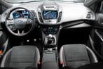 Ford Kuga 1.5 120pk EcoBoost ST Line |afneembare trekhaak|Ap, Auto's, Ford, Voorwielaandrijving, 4 cilinders, Blauw, Leder en Stof