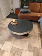Salontafel 50er jaren stijl, Huis en Inrichting, Tafels | Salontafels, Gebruikt, 50 tot 100 cm, Rond, Minder dan 50 cm
