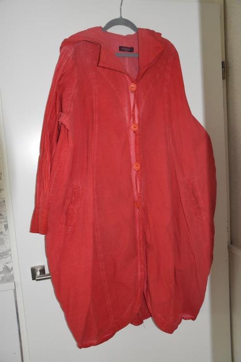 Kekoo zomerjas, Kleding | Dames, Grote Maten, Gedragen, Jas of Mantel, Rood, Ophalen of Verzenden
