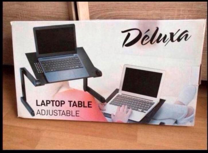 Laptoptafel NIEUW in de Doos 💥 Laptopstandaard, Computers en Software, Laptopstandaarden, Zo goed als nieuw, Ophalen of Verzenden