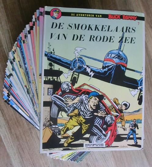 40 stripboeken uit de reeks van Buck Danny, Boeken, Stripboeken, Gelezen, Meerdere stripboeken, Ophalen of Verzenden