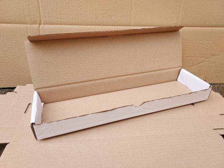 Partij postdozen / stansdozen, 40 x 11 x 4 cm, nieuw., Doe-het-zelf en Verbouw, Kratten en Dozen, Nieuw, Doos, Minder dan 50 cm