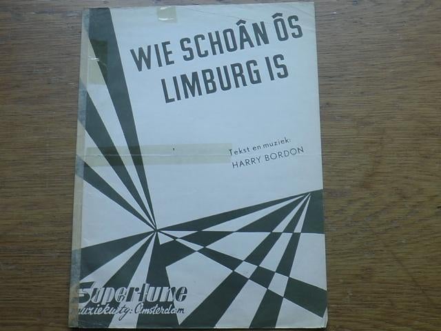 Wie schoân ôs limburg is, Muziek en Instrumenten, Bladmuziek, Ophalen of Verzenden, Gebruikt, Artiest of Componist, Populair