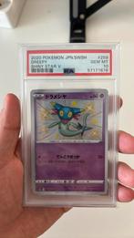 [Pokemon kaart] ~ Dreepy Shiny JPN ~ PSA 10, Ophalen of Verzenden, Zo goed als nieuw, Losse kaart