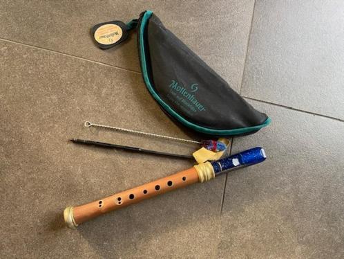 Blokfluit Mollenhauer incl muziekstandaard en oefenboeken, Muziek en Instrumenten, Blaasinstrumenten | Blokfluiten, Zo goed als nieuw