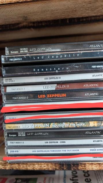 Led Zeppelin cds beschikbaar voor biedingen
