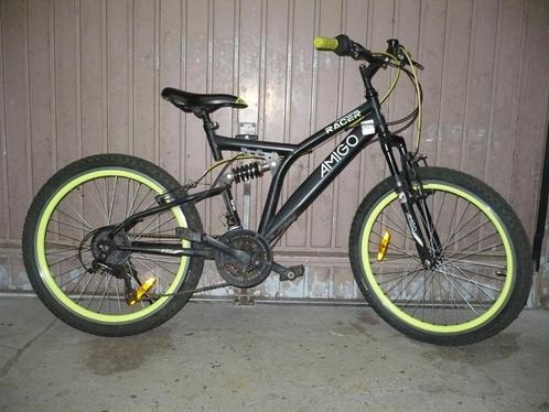 Mooie 24 inch mountainbike met 18 versnellingen opknapper, Fietsen en Brommers, Fietsen | Mountainbikes en ATB, Gebruikt, Overige merken
