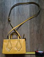 Okergeel Schoudertasje Zara, Sieraden, Tassen en Uiterlijk, Tassen | Damestassen, Ophalen of Verzenden, Zo goed als nieuw, Geel