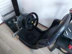 T300 Thrustmaster stuur en pedalen met Racestoel combi, Ophalen, Gebruikt, Thrustmaster/Logitech