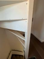 Traprenovatie, open trap sluiten, houtbewerking, dichtmaken