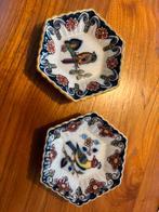 Te koop aangeboden: 2 bordjes Makkum, Antiek en Kunst, Ophalen of Verzenden