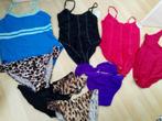 Pakket zwemkleding, 4 badpakken, 2 bikinis, 2 bikinislips, Kleding | Dames, Badmode en Zwemkleding, Nieuw, Badpak, Verzenden, Rood