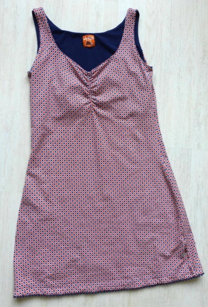 Jurkje HOK - Hals over Kop, Kleding | Dames, Jurken, Gedragen, Maat 42/44 (L), Blauw, Boven de knie, Ophalen of Verzenden