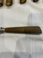 Messenset hoornen heft, Antiek en Kunst, Antiek | Bestek, Ophalen