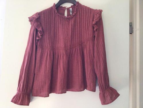ONLY blouse Boho ruches mt 36/38 katoen trendy, Kleding | Dames, Blouses en Tunieken, Zo goed als nieuw, Maat 36 (S), Ophalen of Verzenden
