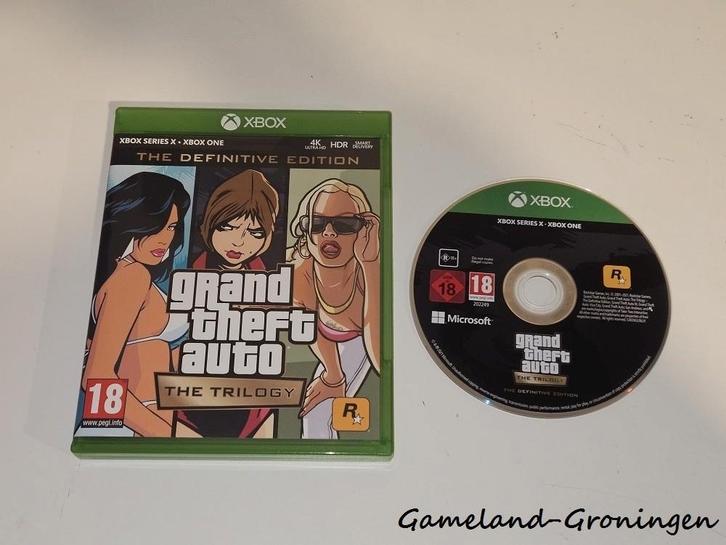 Grand Theft Auto: The Trilogy - Definitive Edition (GTA), Spelcomputers en Games, Games | Xbox Series X en S, Gebruikt, Ophalen of Verzenden