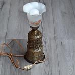 Staande lamp, verkoperd - elektrisch  -  gemerkt Breveté, Antiek en Kunst, Ophalen