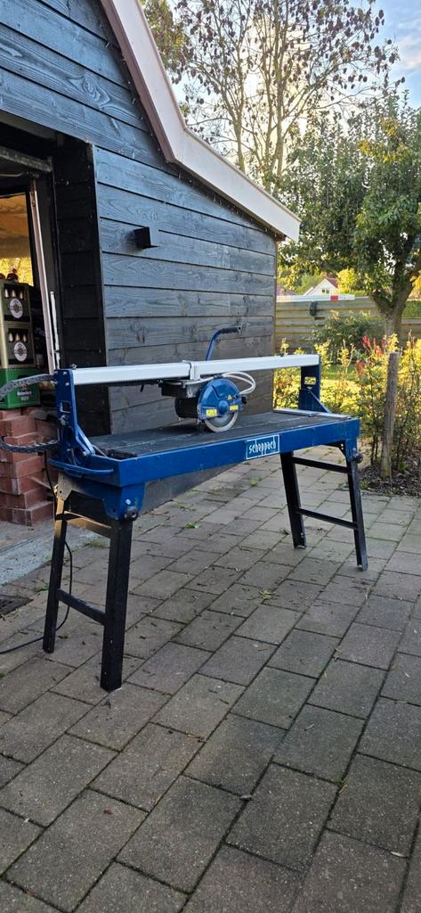Tegelsnijder Scheppach FS3600, Doe-het-zelf en Verbouw, Gereedschap | Overige machines, Gebruikt, Ophalen