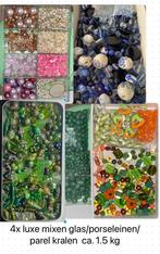 1.5 kg Kralen Mix - Glas, Parel, Porselein, Ophalen of Verzenden, Gebruikt, Kraal
