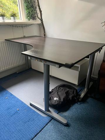 Groot hoekbureau zwart - afbeelding 2