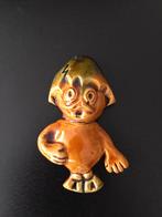 Geglazuurde Calimero 11 cm Hoog, Ophalen of Verzenden, Zo goed als nieuw