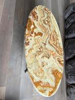 Marmeren tafel met messing onderstel, Antiek en Kunst, Ophalen