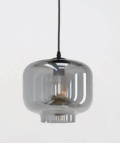 Smoke design designer hanglamp E27 Nieuw hang-lamp kan Led, Huis en Inrichting, Lampen | Hanglampen, Nieuw, Glas, Ophalen of Verzenden