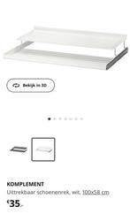 IKEA Komplement 4 uittrekbare schoenenrekken, 50 tot 100 cm, Minder dan 100 cm, 25 tot 50 cm, Ophalen of Verzenden