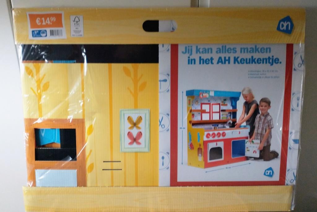 AH Keukentje - Nieuw in verpakking, Kinderen en Baby's, Speelgoed | Speelkeukens, Nieuw, Speelkeuken, Overige materialen, Ophalen of Verzenden