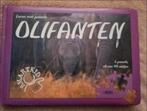 Olifanten Puzzel in boek - Smartkid's Rebo, Ophalen of Verzenden, Meer dan 50 stukjes, Zo goed als nieuw, 4 tot 6 jaar