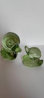Vintage Eendjes uranium UV groen glowy Press Papier?, Ophalen of Verzenden