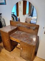 Wastafel of kaptafel met marmeren bladen, Ophalen, Gebruikt, 100 tot 150 cm, 100 tot 150 cm